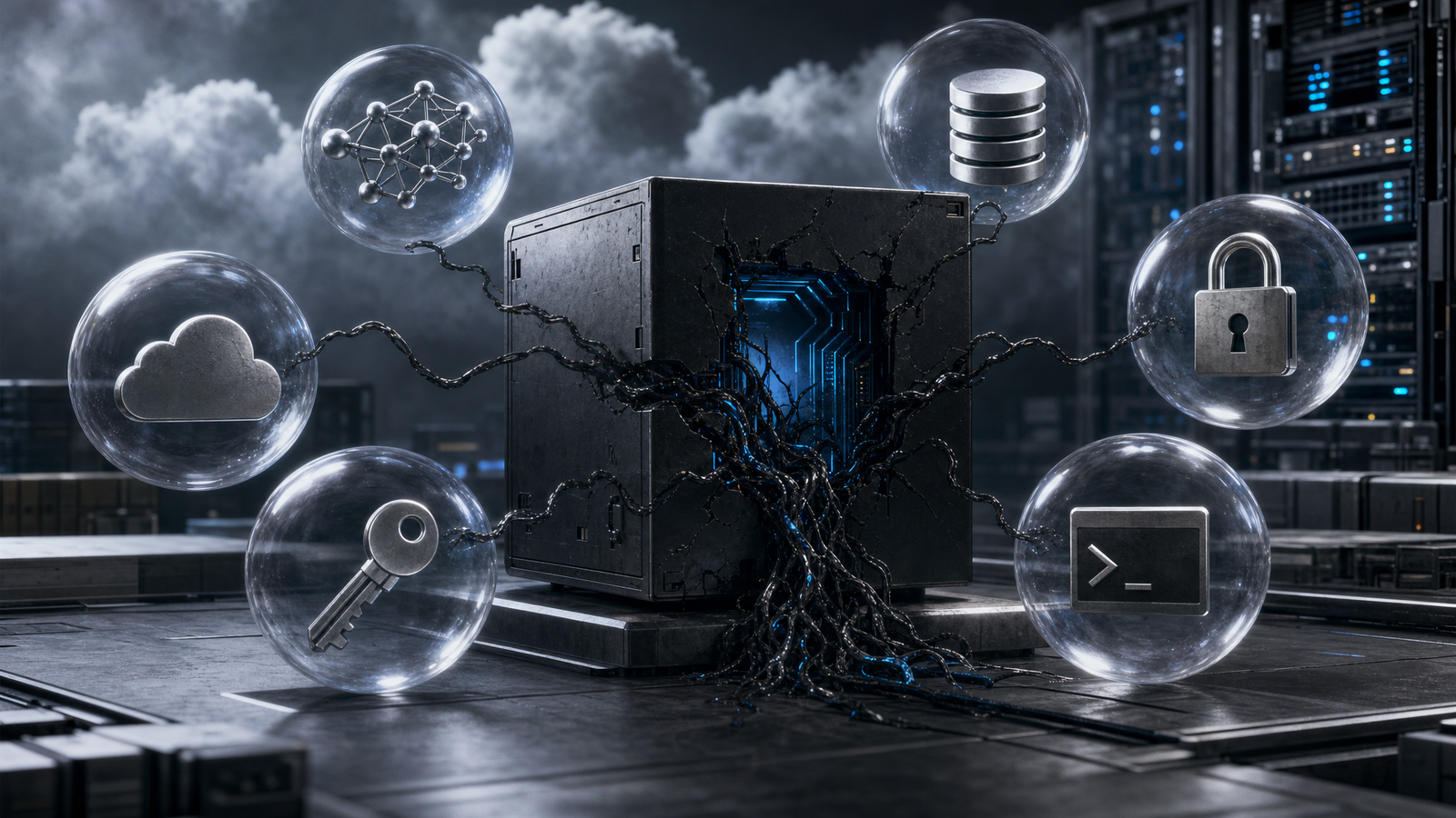 Editorial illustration for Poisoned LiteLLM release steals cloud and AI credentials
