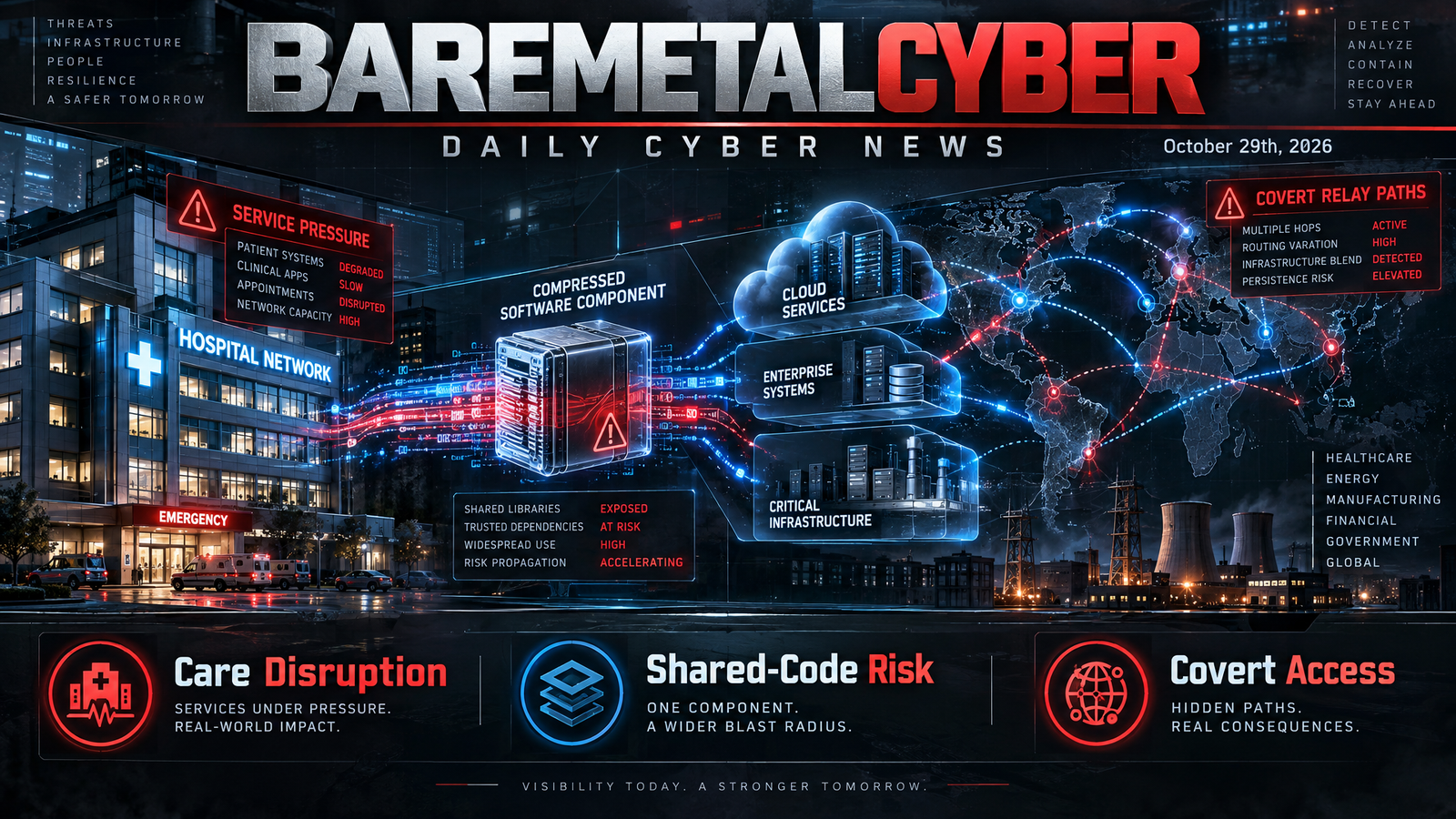 Editorial illustration for Cisco SD-WAN compromise threatens control-plane trust and keys